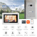 Bcom multi-unit apartment wifi video intercom system with outdoor station , high defintion7 inch intercom citofono